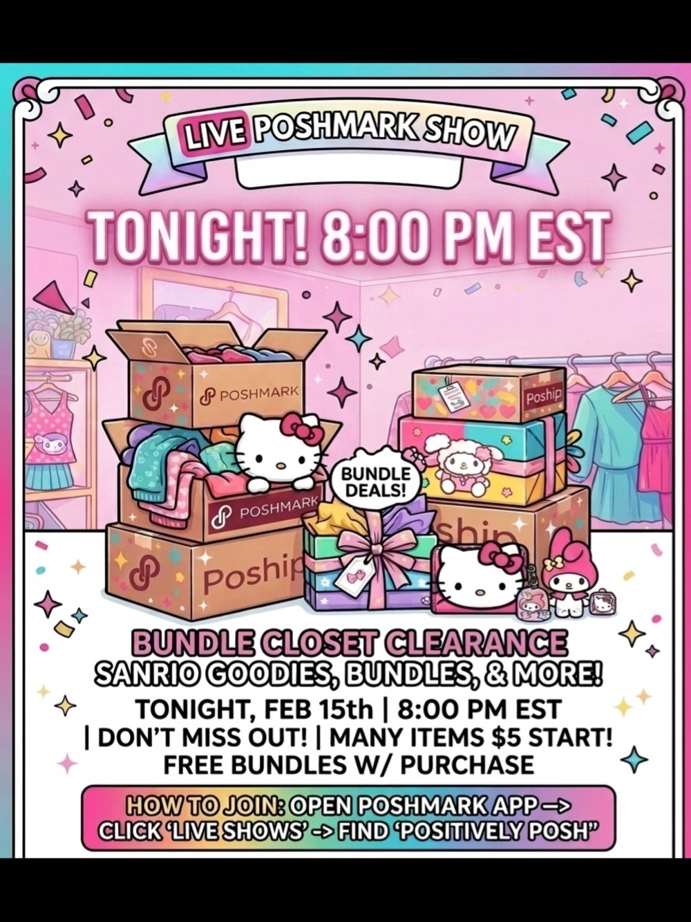 Live show INVITE 8pm July 15